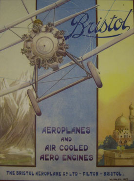Early advertisement for BAC (Bristol Aero Collection).