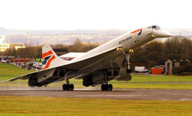 Concorde comes home (South Gloucestershire Council).
