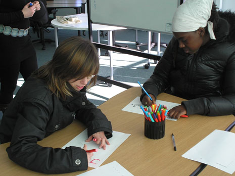 We've been running creative writing workshops for Vocational Access students at the Bedminister and Ashley Down campuses of City of Bristol College. You can see photos of some of the students who have taken part and their work, and read some of the poems they have written.