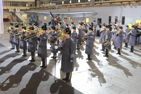 The band of the RAF (Airbus/Martin Chainey).