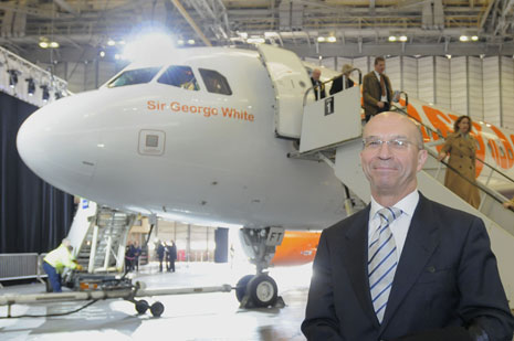Tom Williams, Airbus Executive Vice President Programmes (Airbus/Martin Chainey).