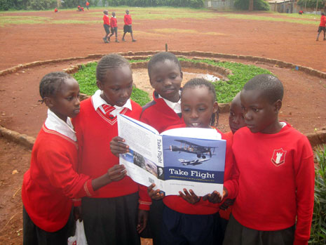 Pupils at Desai Memorial Primary School in Nairobi.